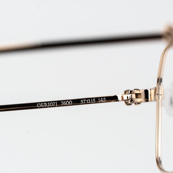 Off-White STYLE 7J Men Eyeglasses Gold Aviator OERJ07J STYLE 7J 7600 - Picture 11 of 15